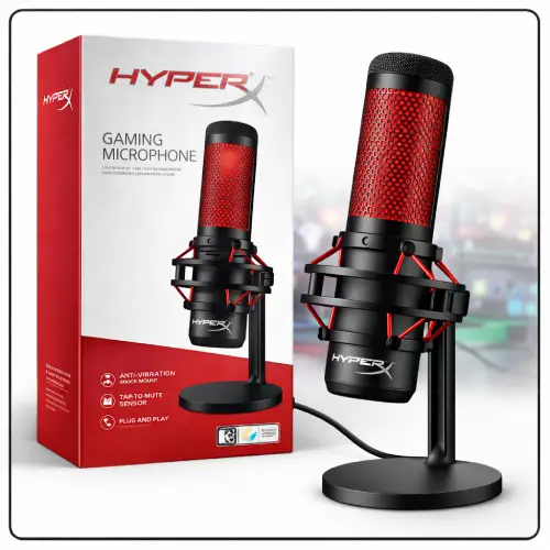 Micrófono gamer HyperX en AliExpress Perú