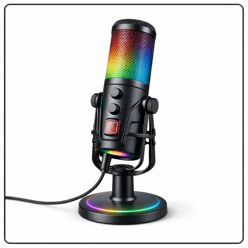 Micrófono condensador gamer en AliExpress Perú