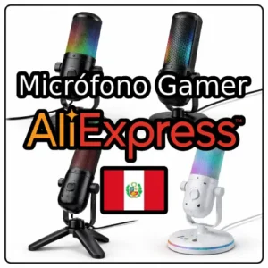 micrófono gamer en AliExpress Perú