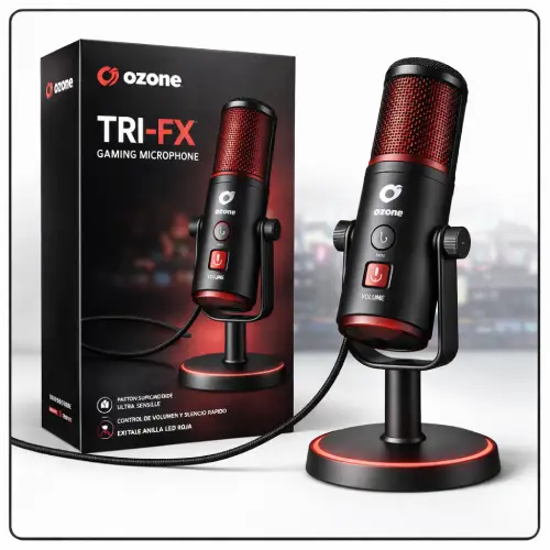 Micrófono gamer Ozone en AliExpress Perú